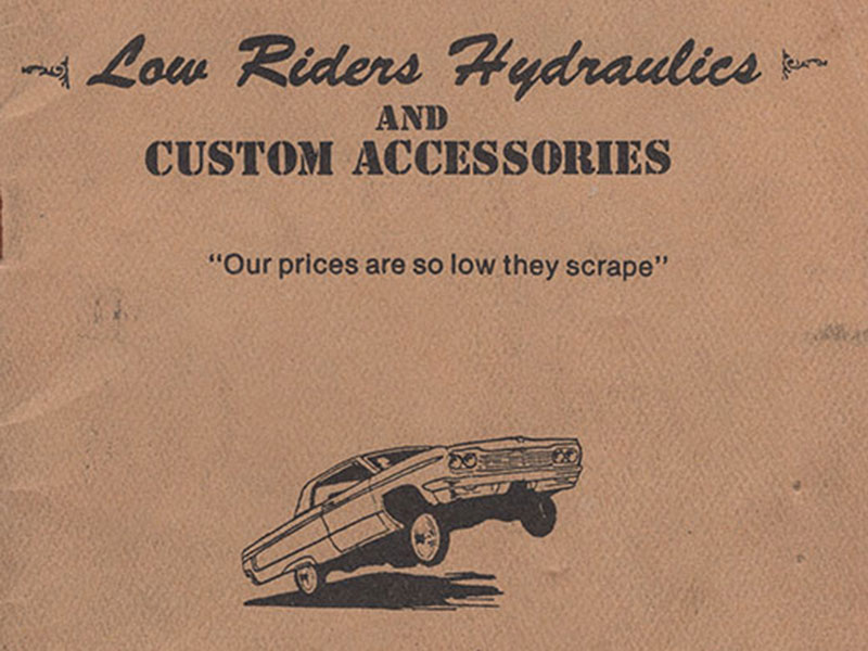 Lowrider Car Parts Catalog Catalog Library