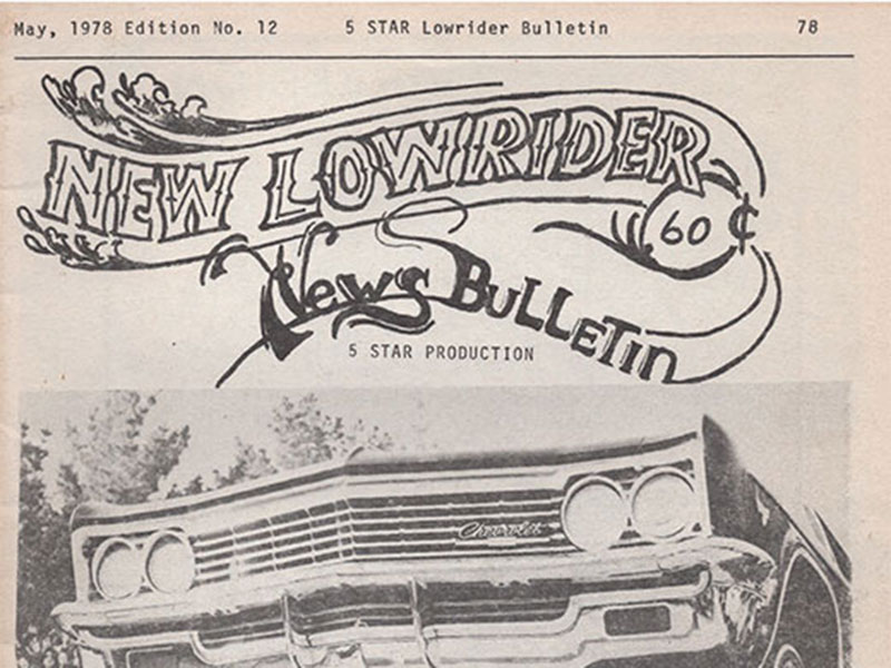 New Lowrider News Bulletin 1978 LowriderFever com