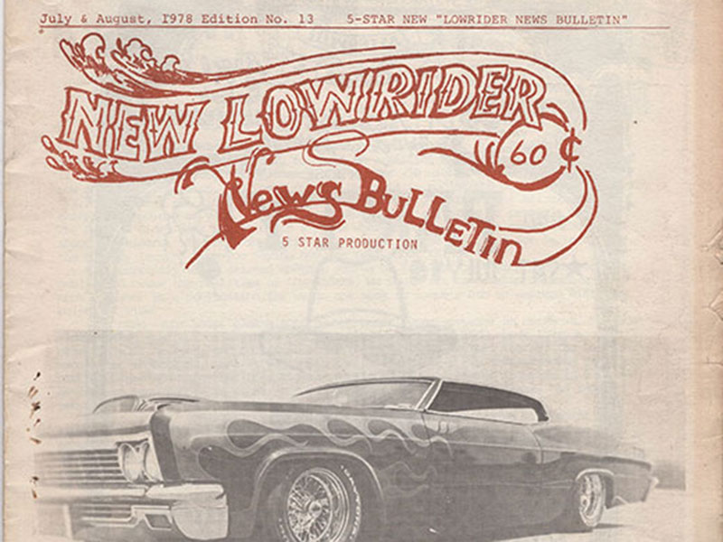 New Lowrider News Bulletin 1978 LowriderFever com