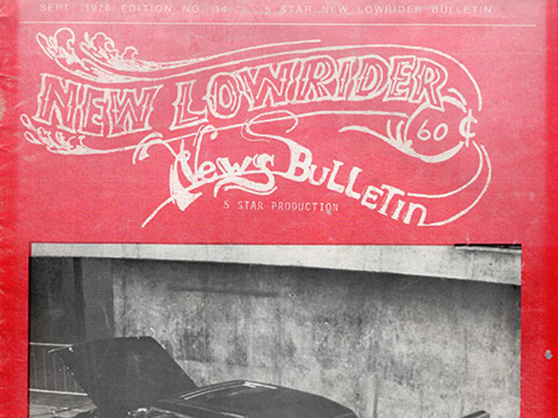 New Lowrider News Bulletin 1978 LowriderFever com
